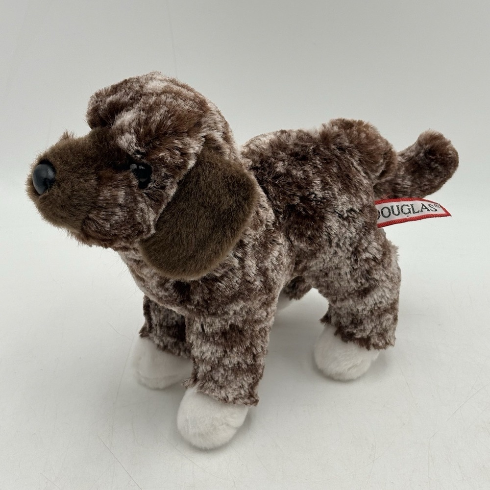 Douglas Plush 8" Spud Mutt Brown Puppy Dog